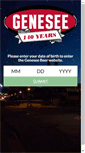 Mobile Screenshot of geneseebeer.com